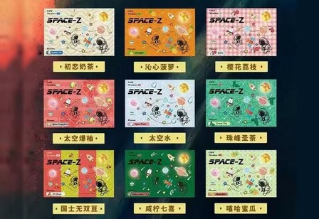 SPACE-Z太空人一代电子烟弹透明烟弹